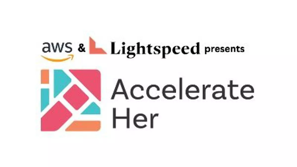 AWS Lightspeed Launches AccelerateHer 2023 Programme The Hindu