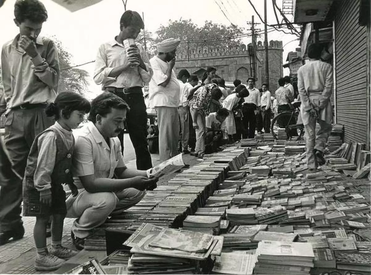 Sundays at Daryaganj’s book market:  “My father likes to say that beer is best drunk in quantity. He feels similarly about the consumption of books”
