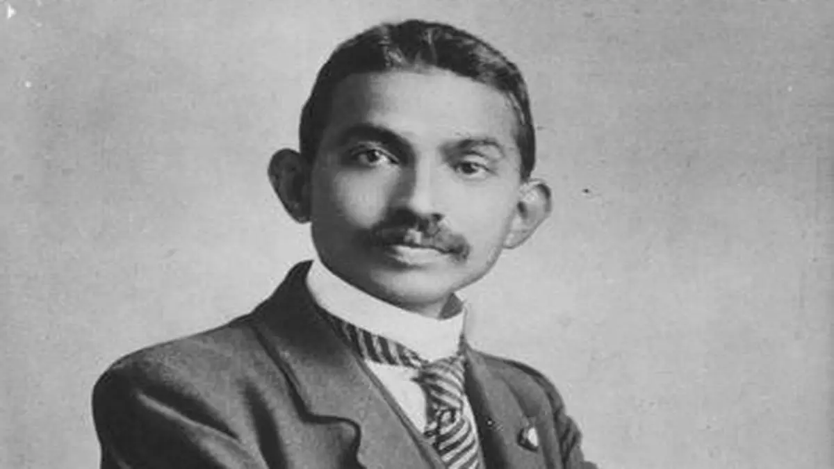 Portrait of Gandhi as a young man - The Hindu BusinessLine