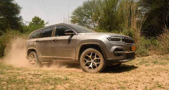 Jeep Meridian. Photo: Bijoy Ghosh Jeep Meridian. Photo: Bijoy Ghosh