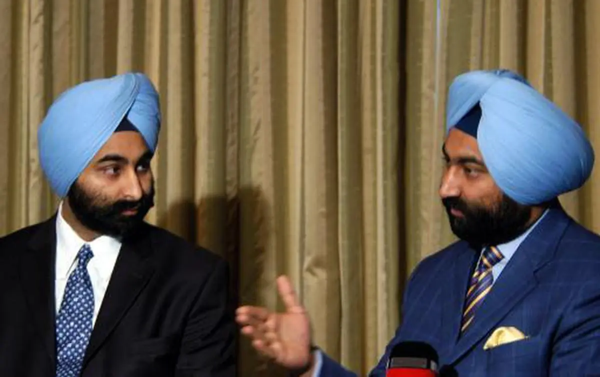 Malvinder Singh and Shivinder Singh. File photo