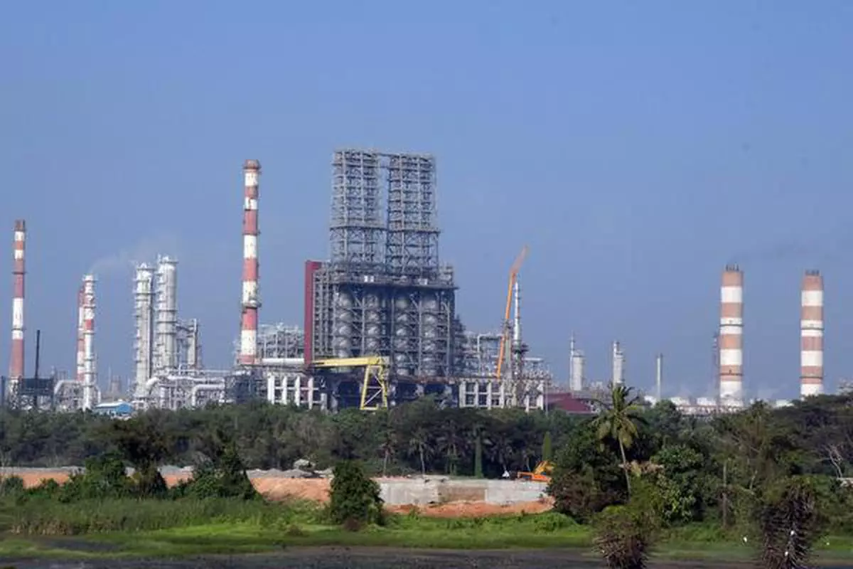 Mangalore Refinery and Petrochemicals Ltd, (MRPL) in Mangaluru. 