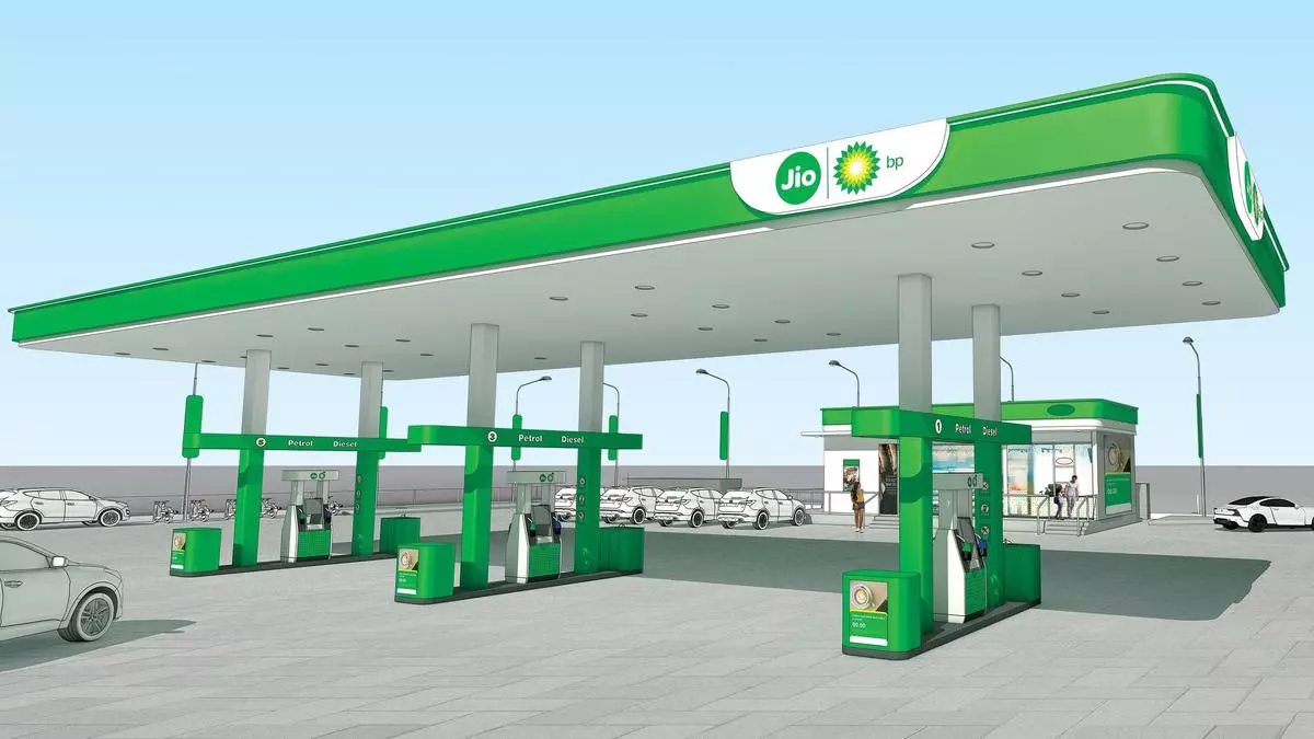 jio-bp-opens-first-mobility-station-the-hindu-businessline