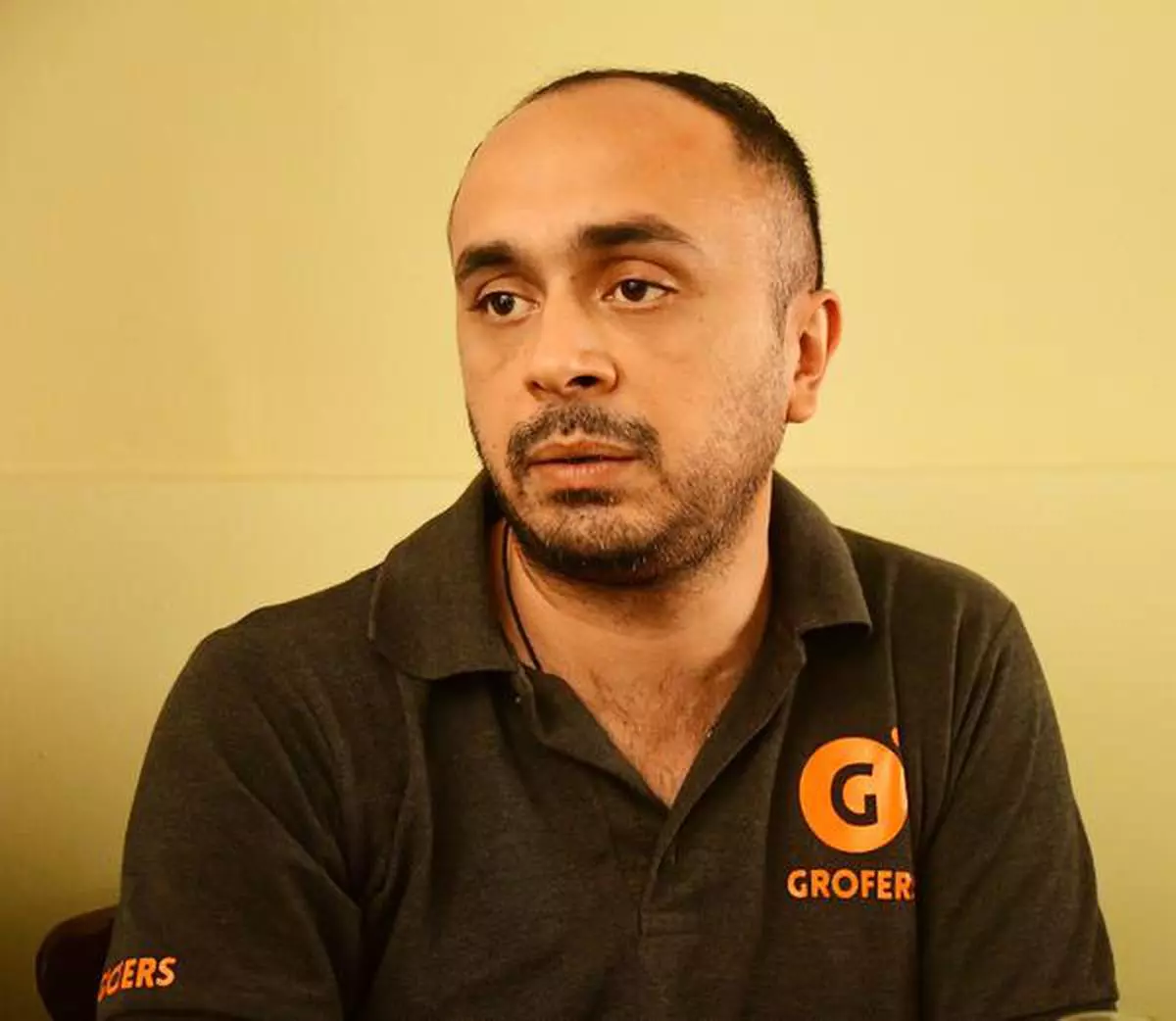Albinder Dhindsa, Co-Founder and CEO of Grofers . Photo : Bijoy Ghosh To go with Raja Simhan's report