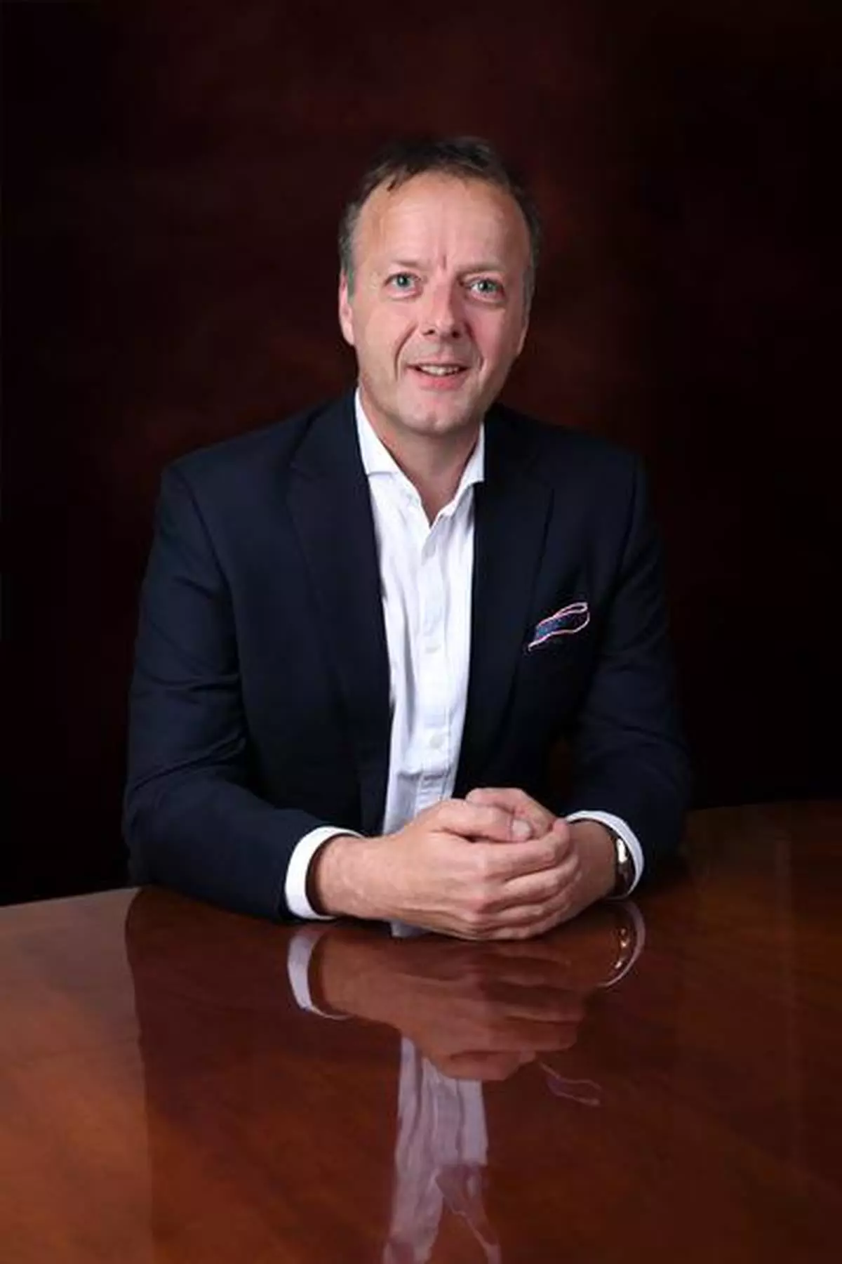 File photo: Jonathan Hunt, Managing Director and Chief Executive Officer, Syngene International Limited