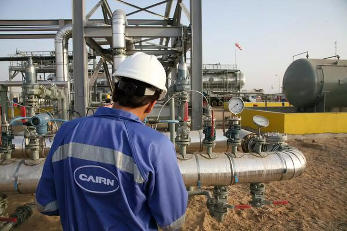 A worker is seen working at Cairn Energy Plc's Mangala processing terminal in Rajasthan, India, in this undated handout photograph, released to the media on Thursday, Aug. 12, 2010. Vedanta Resources Plc is in talks to purchase assets or take a multibillion-dollar equity stake in Cairn Energy Plc, a U.K. oil and gas exploration company, according to people with knowledge of the matter. Source: Cairn Energy via Bloomberg EDITOR'S NOTE: EDITORIAL USE ONLY NO SALES.