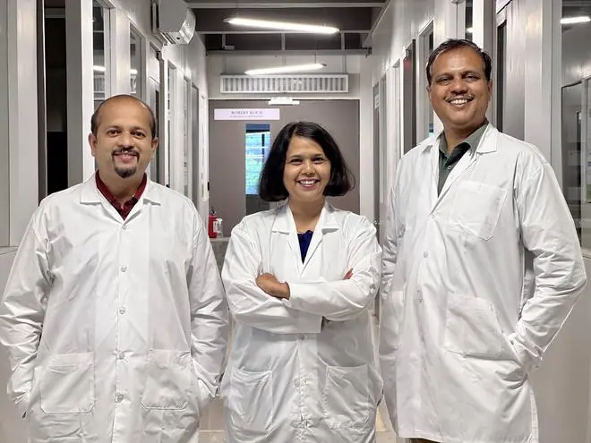 Renuka Diwan, co-founder of Bioprime, flanked by her other co-founders Amit Shinder(on her right) and Shekhar Bhosale Renuka Diwan, co-founder of Bioprime, flanked by her other co-founders Amit Shinder(on her right) and Shekhar Bhosale