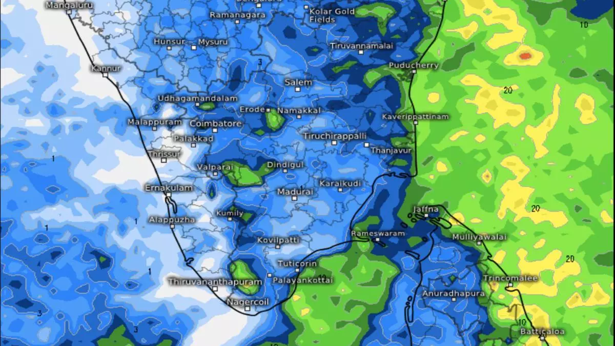 Parts Of TN May Continue To Witness Moderate To Heavy Rain - The Hindu ...