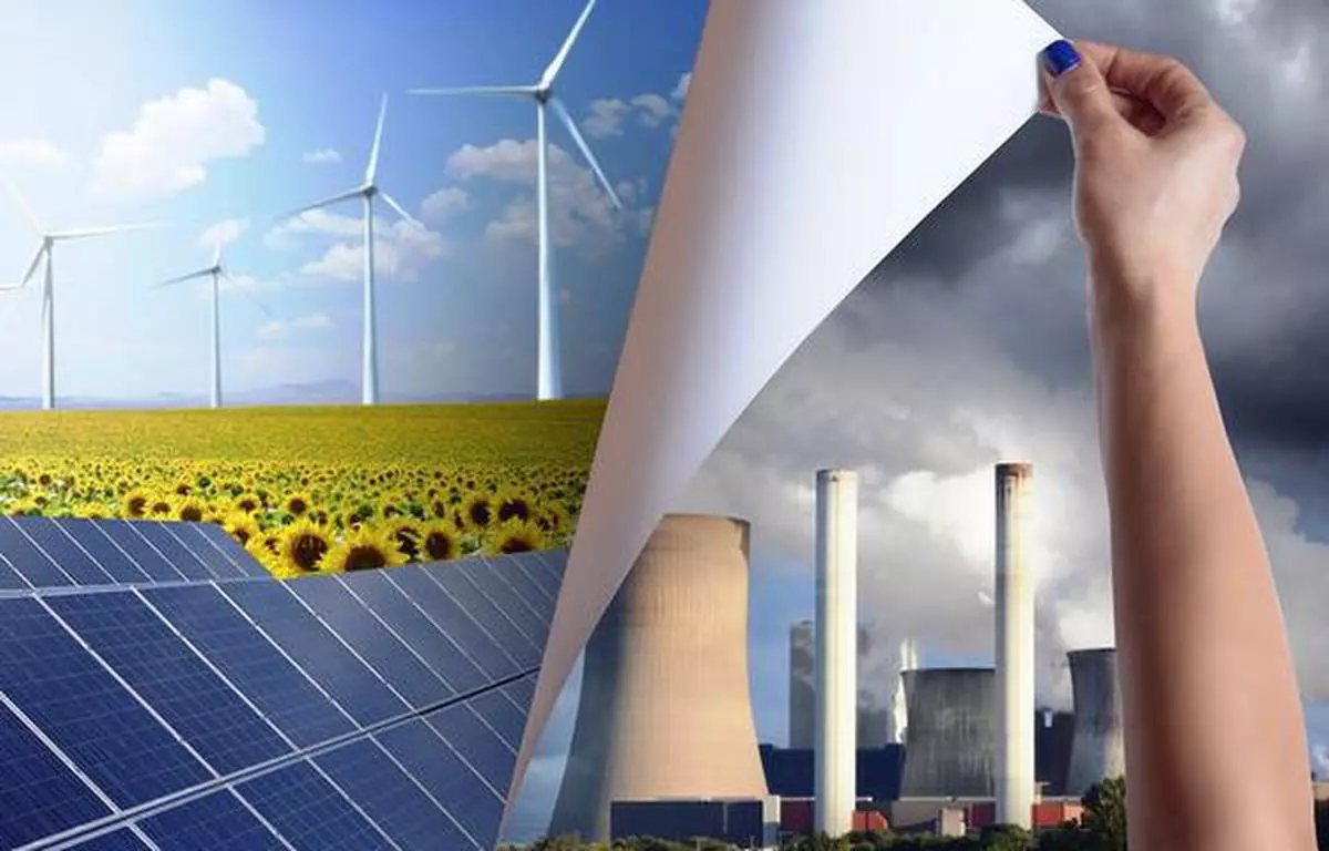 Discovering and using renewable energy resources instead of polluting power station chimneys