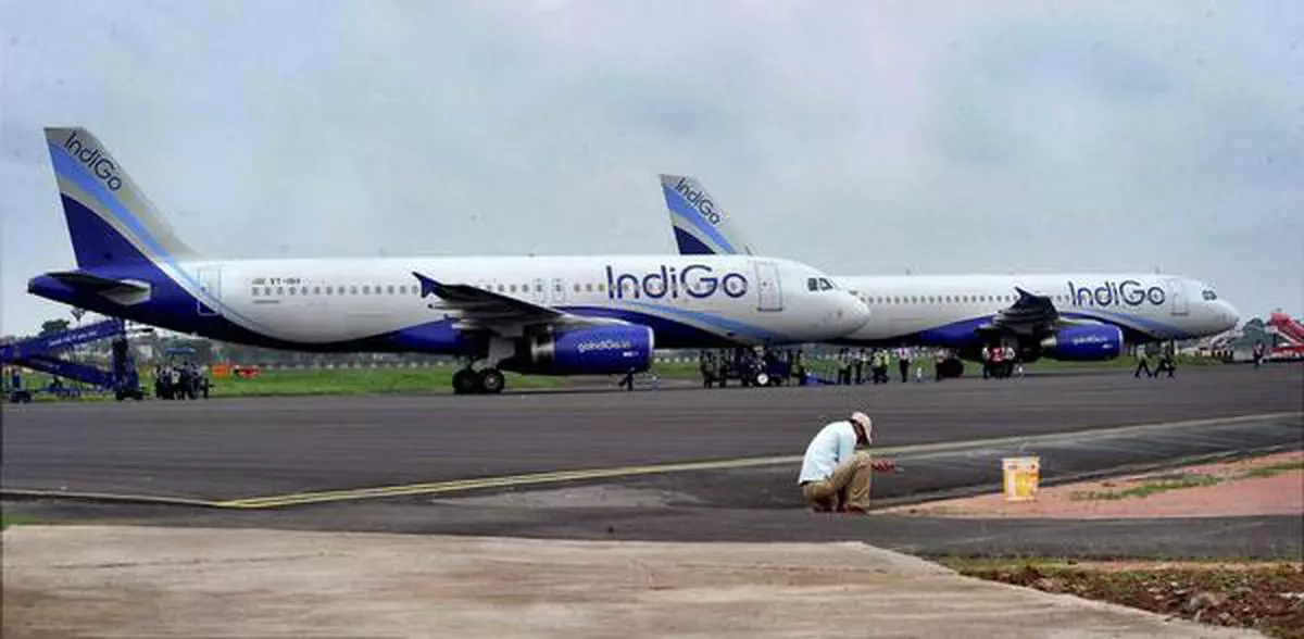 IndiGo said it now expects to expand capacity by 25 per cent for the year ending March 31. File photo