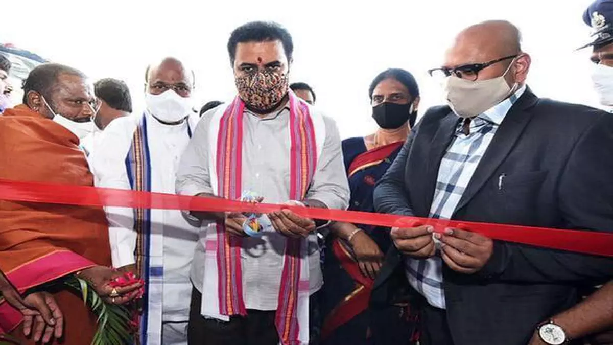 KTR inaugurates logistics park - The Hindu BusinessLine