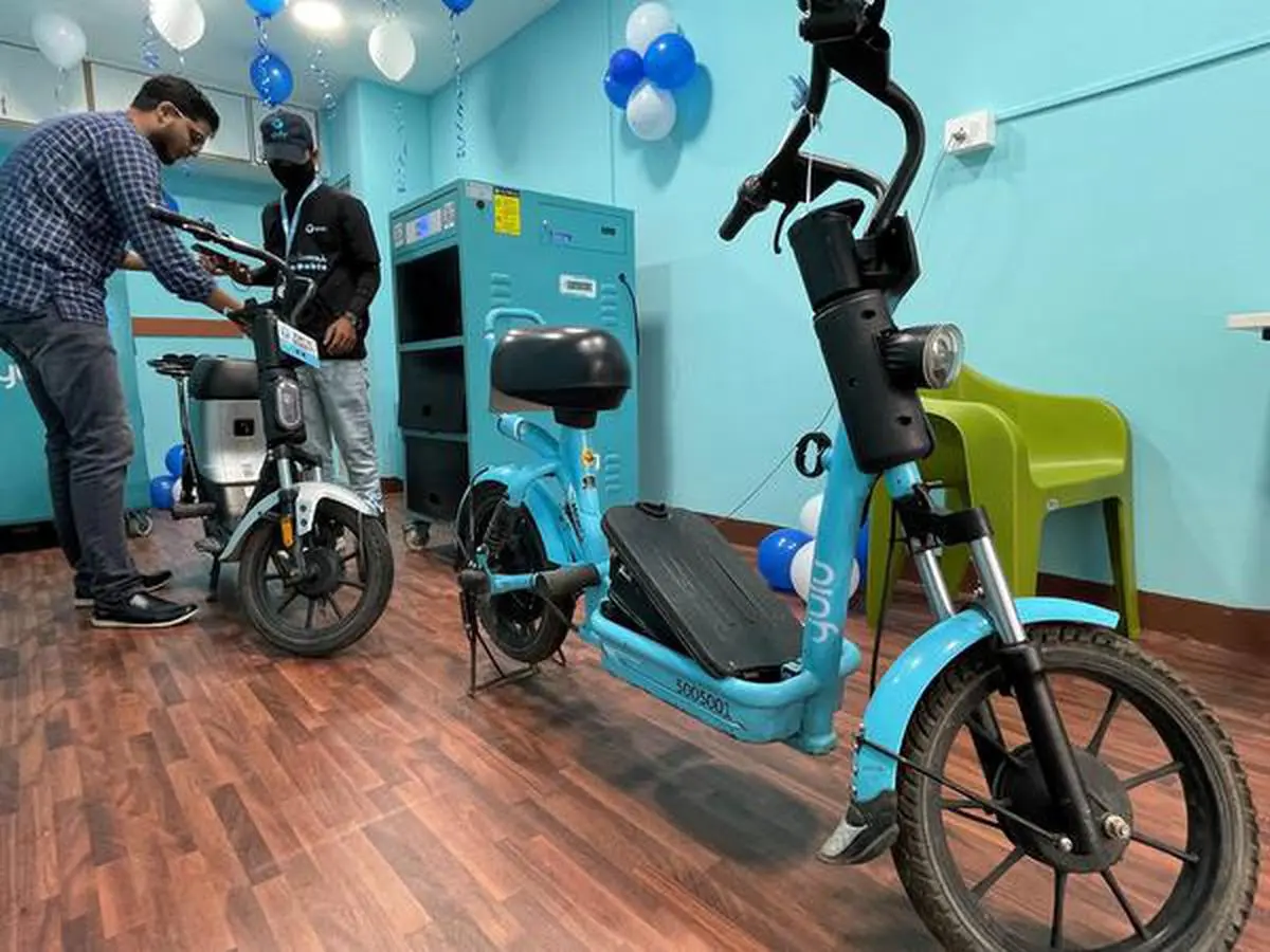 Yulu unveils battery charging swapping stations in Bengaluru The