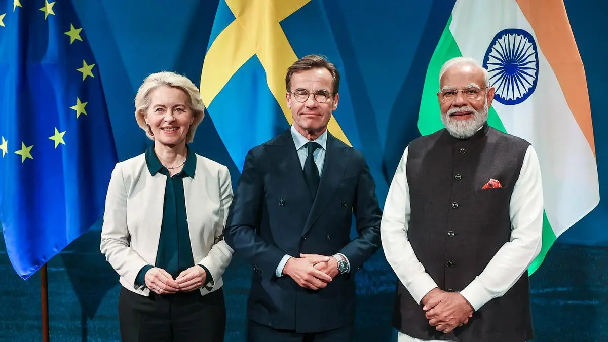 India-EU cooperation can bring stability to an unstable world: EU Commission President Ursula von der Leyen