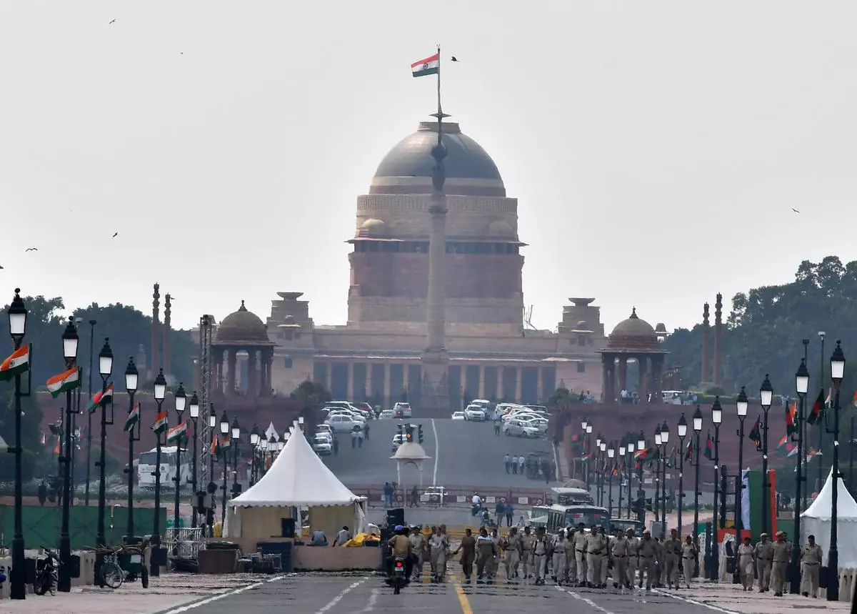 The entire stretch from Rashtrapati Bhavan to India Gate has been revamped under the Modi government’s ambitious Central Vista redevelopment project
