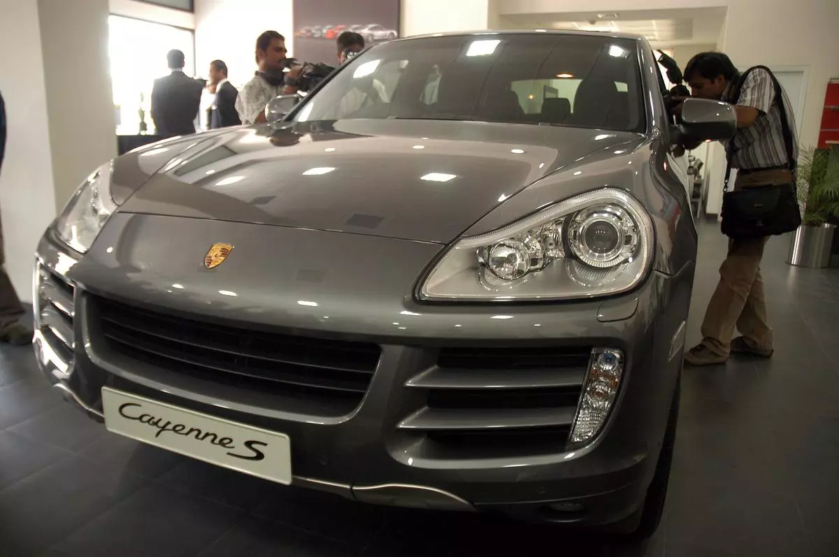 Porsche Cayenne was the top-selling model of the brand in the country