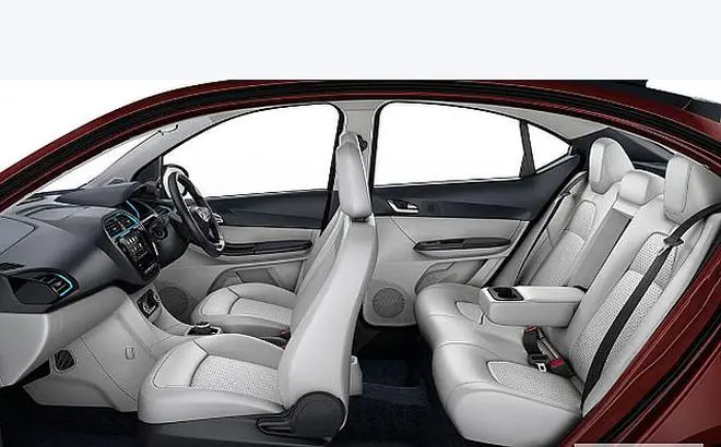 Interior ofTigor EV Interior ofTigor EV