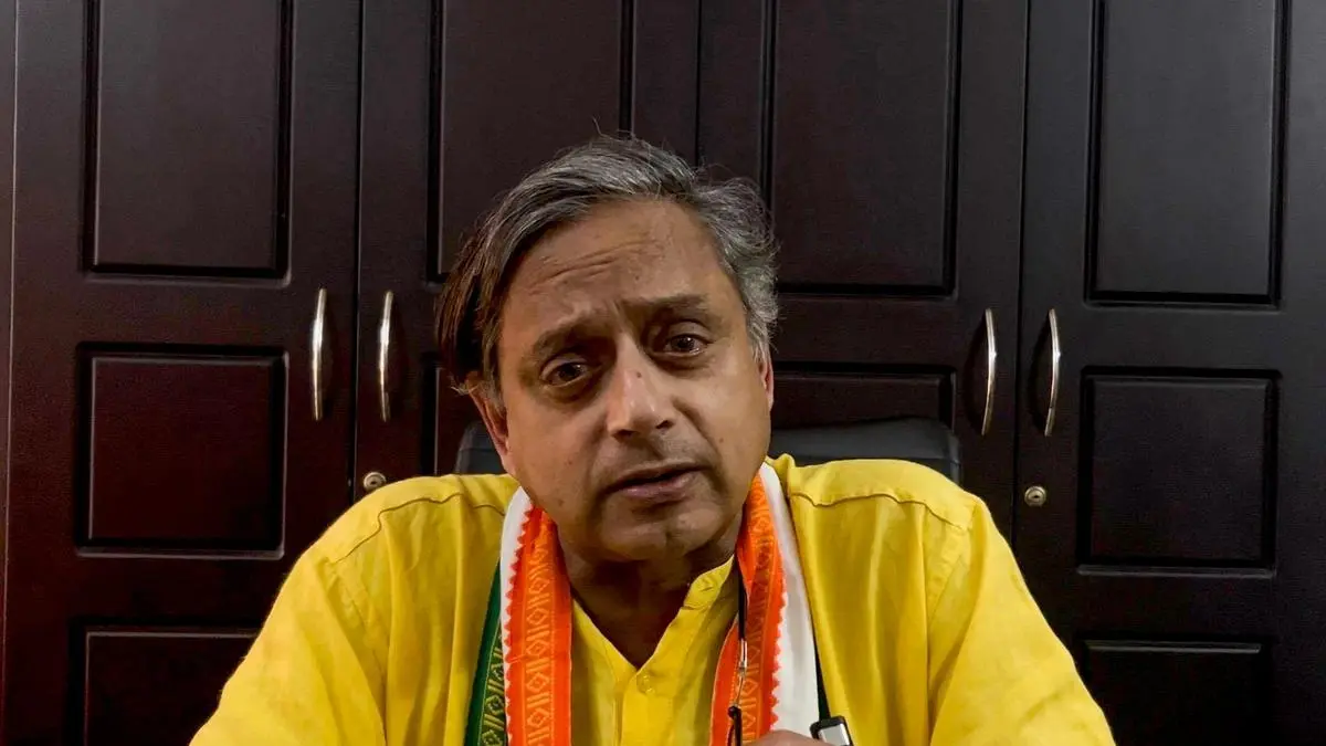 Shashi Tharoor cites strong ‘anti-incumbency’ mood in Keralam ahead of elections