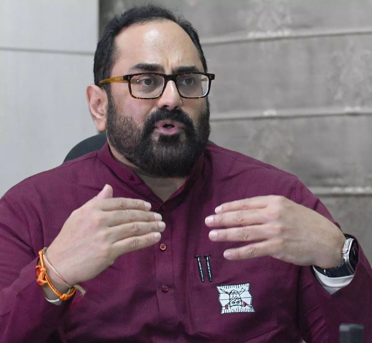 Minister of State for Electronics and Information Technology, Rajeev Chandrasekhar  