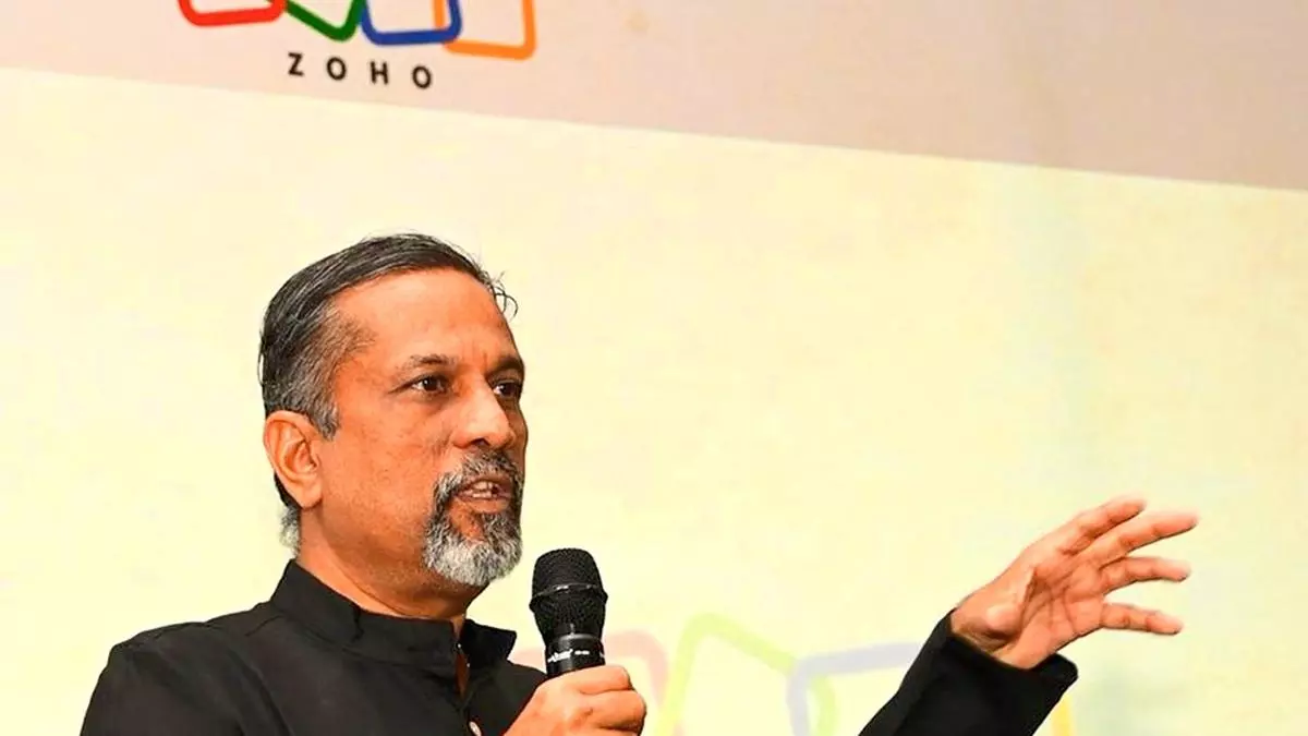 Sridhar Vembu steps down as CEO of Zoho Corp