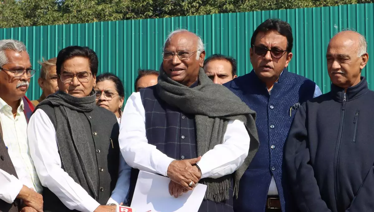 Congress President Mallikarjun Kharge had moved six adjournment notices and all of them were rejected by the Rajya Sabha Speaker  Jagdeep Dhankhar 