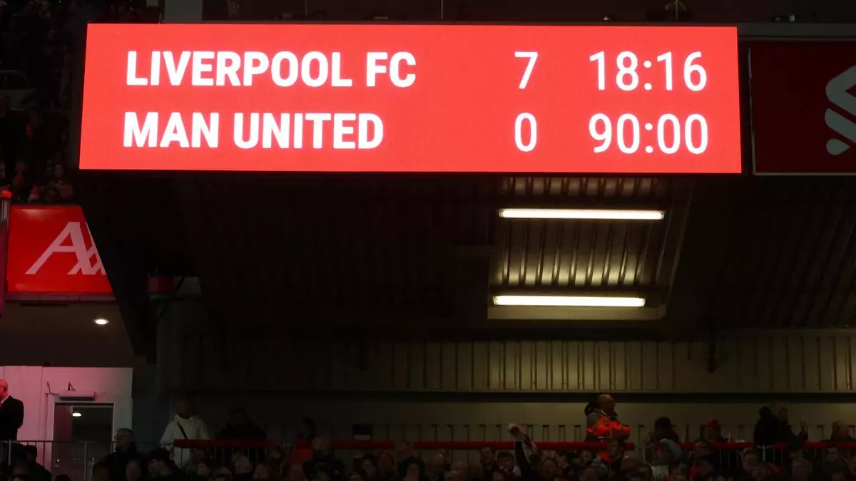 Premier League: Liverpool smash Manchester United 7-0 in record win