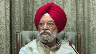 Oil Minister Hardeep Singh Puri said oil marketing companies are incurring losses of ₹24 per litre on petrol and ₹30 per litre on diesel as retail prices remain unchanged despite a sharp rise in global crude oil prices. Oil Minister Hardeep Singh Puri said oil marketing companies are incurring losses of ₹24 per litre on petrol and ₹30 per litre on diesel as retail prices remain unchanged despite a sharp rise in global crude oil prices.