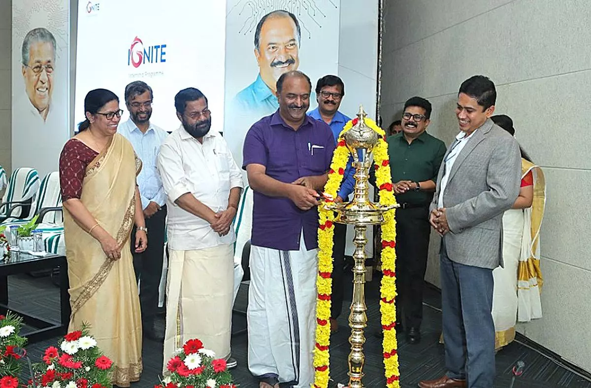State Finance Minister K. N. Balagopal inaugurated the IGNITE Internship programme on July 21 year at Technopark, Thiruvananthapuram.
