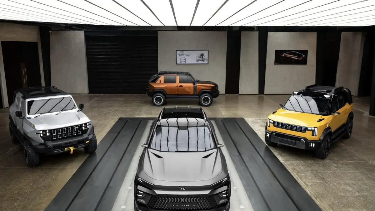 Mahindra unveils Vision SUV concepts, eyes global expansion by 2027