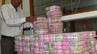 During April-July period, net tax revenues rose by 23 per cent, non-tax revenues expanded by 55 per cent boosted by the RBI dividend
