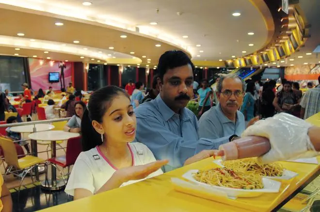A Haldiram foodcourt in Kolkata’s Gariahat A Haldiram foodcourt in Kolkata’s Gariahat