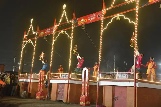 ITC’s marketing initiative for Mangaldeep agarbattis and matches at the Kumbh Mela