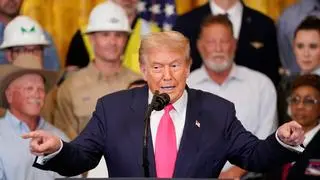 U.S. President Donald Trump speaks during a “One Big Beautiful” event at the White House in Washington, DC., U.S., June 26, 2025. 