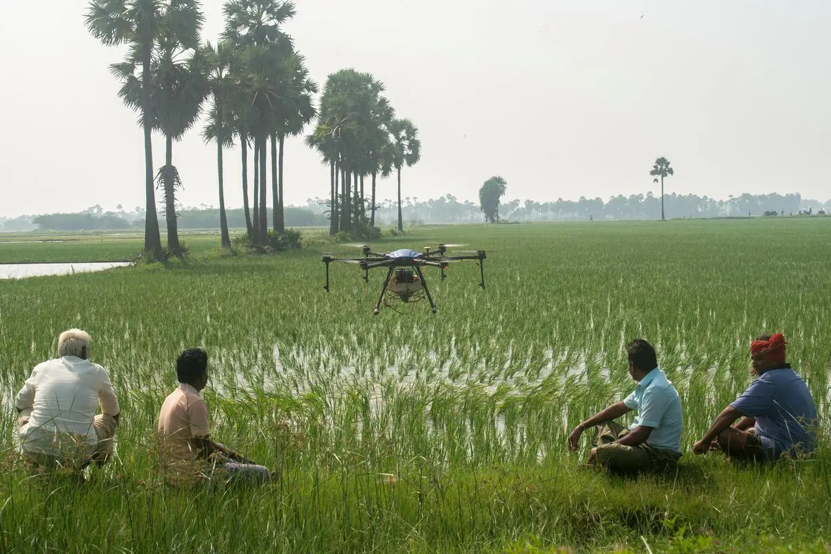 thehindubusinessline.com - Green revolution 2.0: Transforming farming and unlocking smarter yields through high-precision drone data
