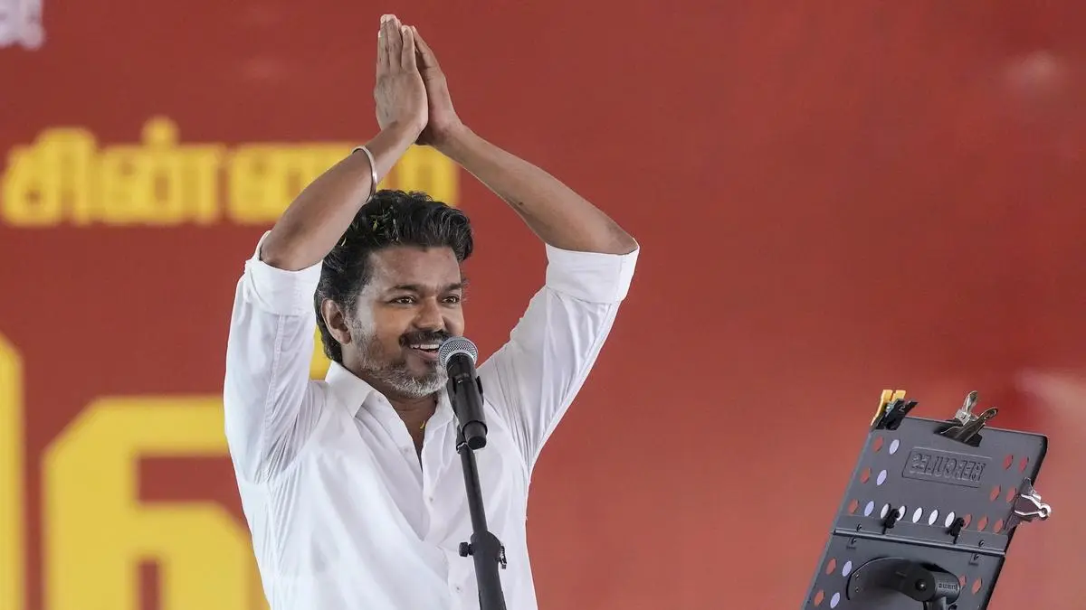 Meet Joseph Vijay, the actor-politician whistling his way towards victory in Tamil Nadu