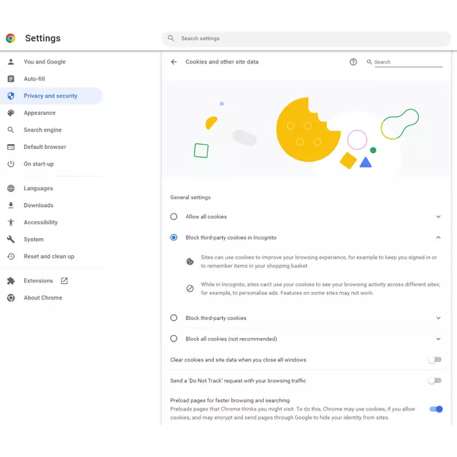 todoist chrome third party cookies
