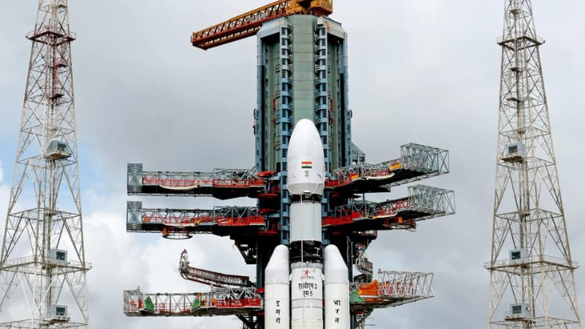 ISRO readies LVM3-M5 for launch of heaviest communication satellite CMS-03