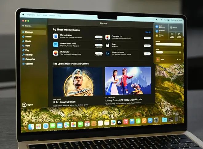 The design and display on the new 13-inch MacBook Air with M3 are signature Apple The design and display on the new 13-inch MacBook Air with M3 are signature Apple