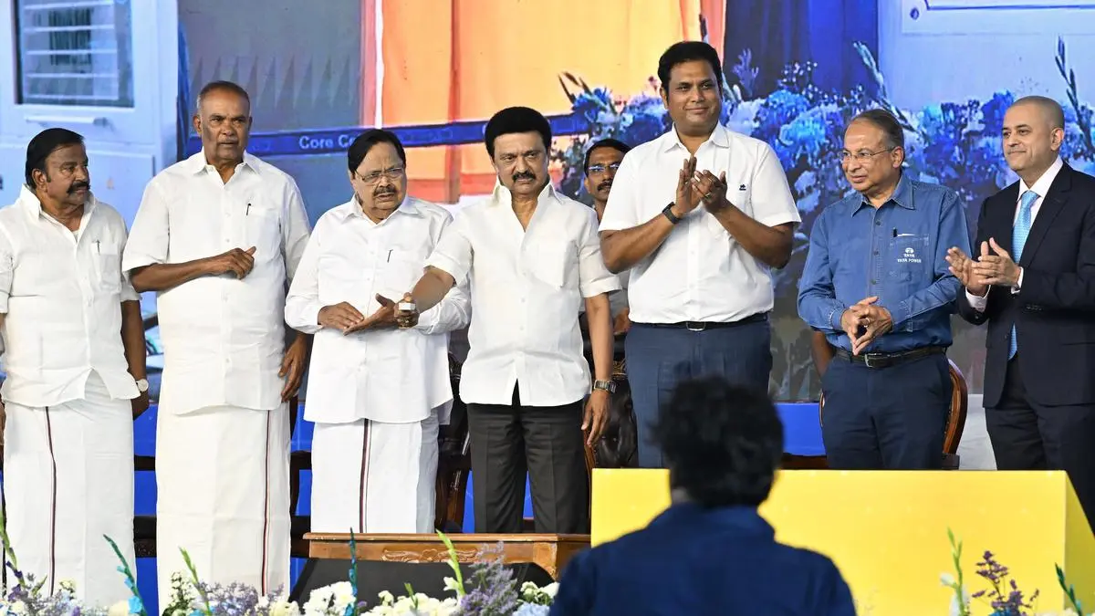  TN CM Stalin inaugurates Tata’s solar cell & module unit, kick starts work for Vikram Solar project