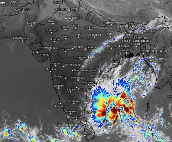 A persisting well-marked low-pressure area over the South-West Bay of Bengal off Sri Lanka intensified into a depression on Thursday. A persisting well-marked low-pressure area over the South-West Bay of Bengal off Sri Lanka intensified into a depression on Thursday.