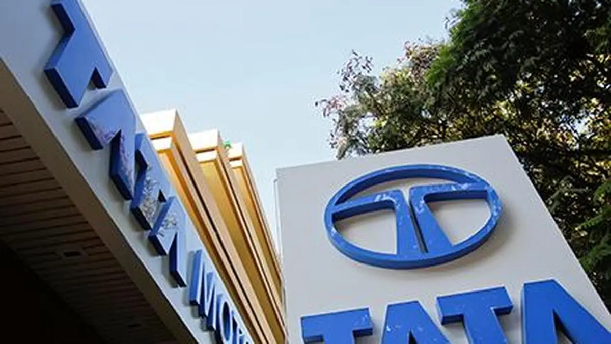Tata Motors commercial vehicle on road