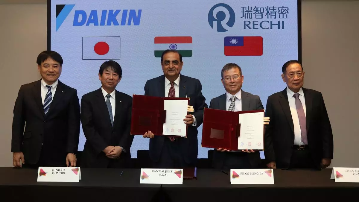 Daikin forms JV with Rechi Precision to boost rotary compressor manufacturing in India