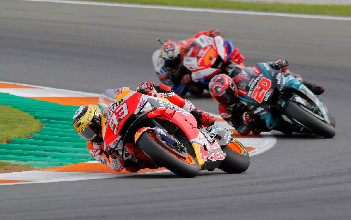 MotoGP is expected to provide an estimated 50,000 jobs directly involved in the race and about 5,000 jobs for the race weekend (file photo)