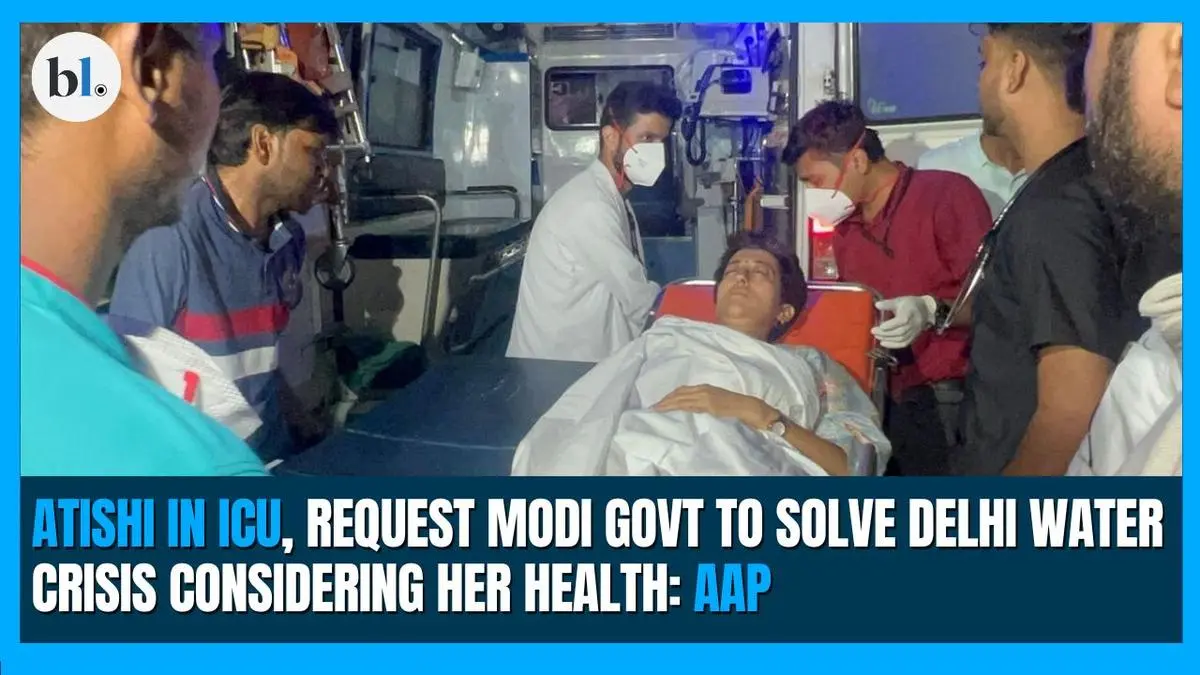 Atishi’s indefinite hunger strike over water scarcity ends with her hospitalisation - The Hindu BusinessLine