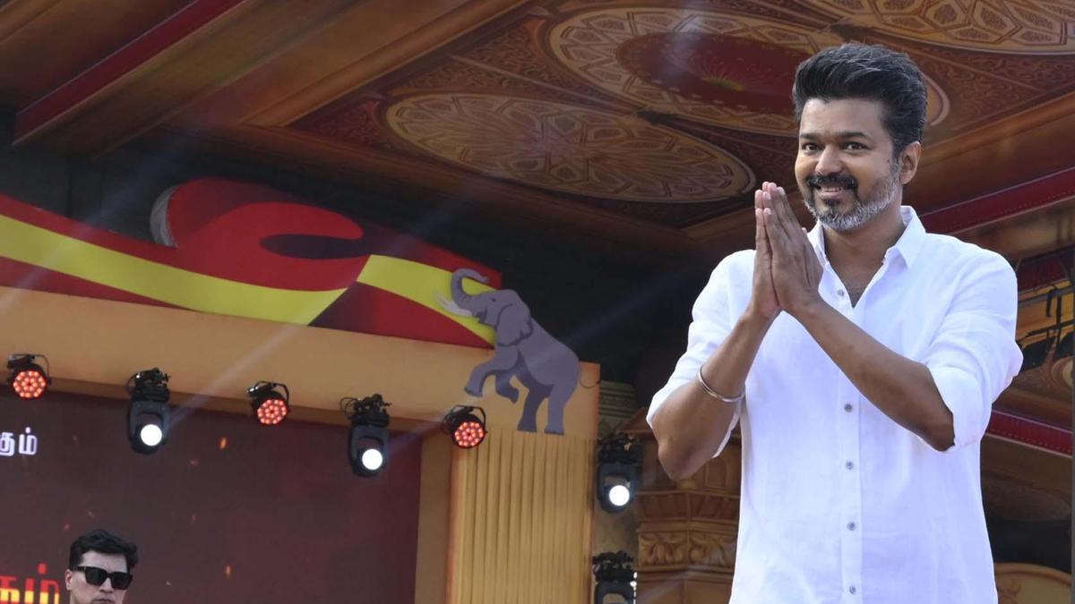 Actor Vijay’s maiden Chennai rally faces hurdle, party accuses city police of denying permission
