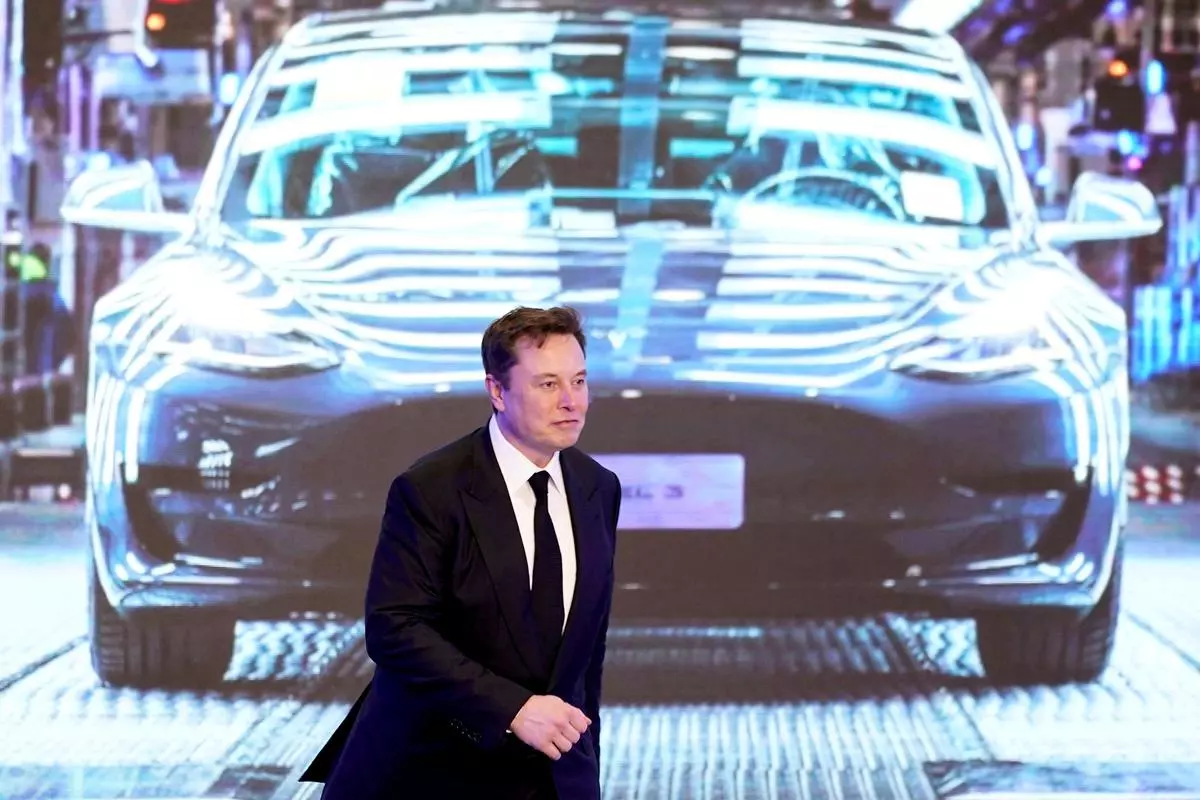 FILE PHOTO: Tesla Inc CEO Elon Musk 