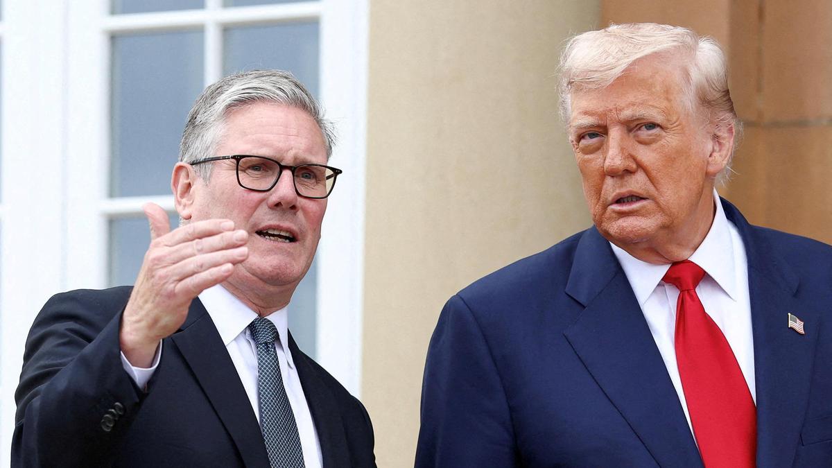 Trump threatens Starmer with ‘big tariff’ over tech tax, Telegraph reports
