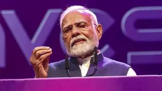 Prime Minister Narendra Modi addresses the World Audio Visual Entertainment Summit (WAVES) 2025, in Mumbai Prime Minister Narendra Modi addresses the World Audio Visual Entertainment Summit (WAVES) 2025, in Mumbai