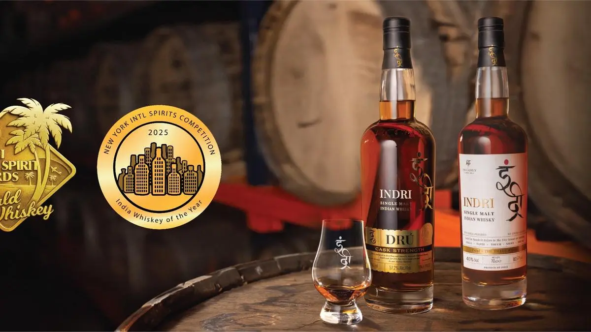 Indian whisky Indri wins global awards, reinforces world market position
