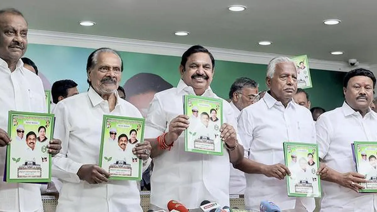 TN Assembly elections: AIADMK releases first list of 23 candidates, including 21 former ministers