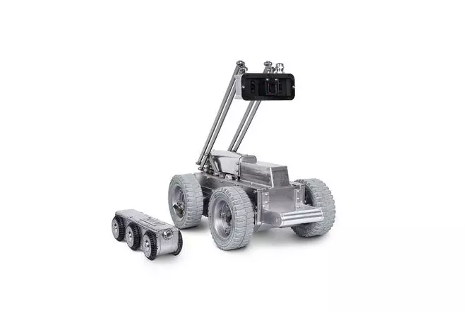  Endobot, inspection robot for underground pipelines                               